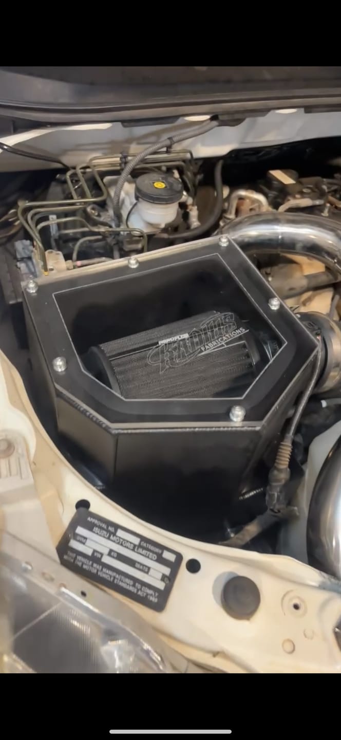 Customer photo review of Dmax Airbox 2012-2019