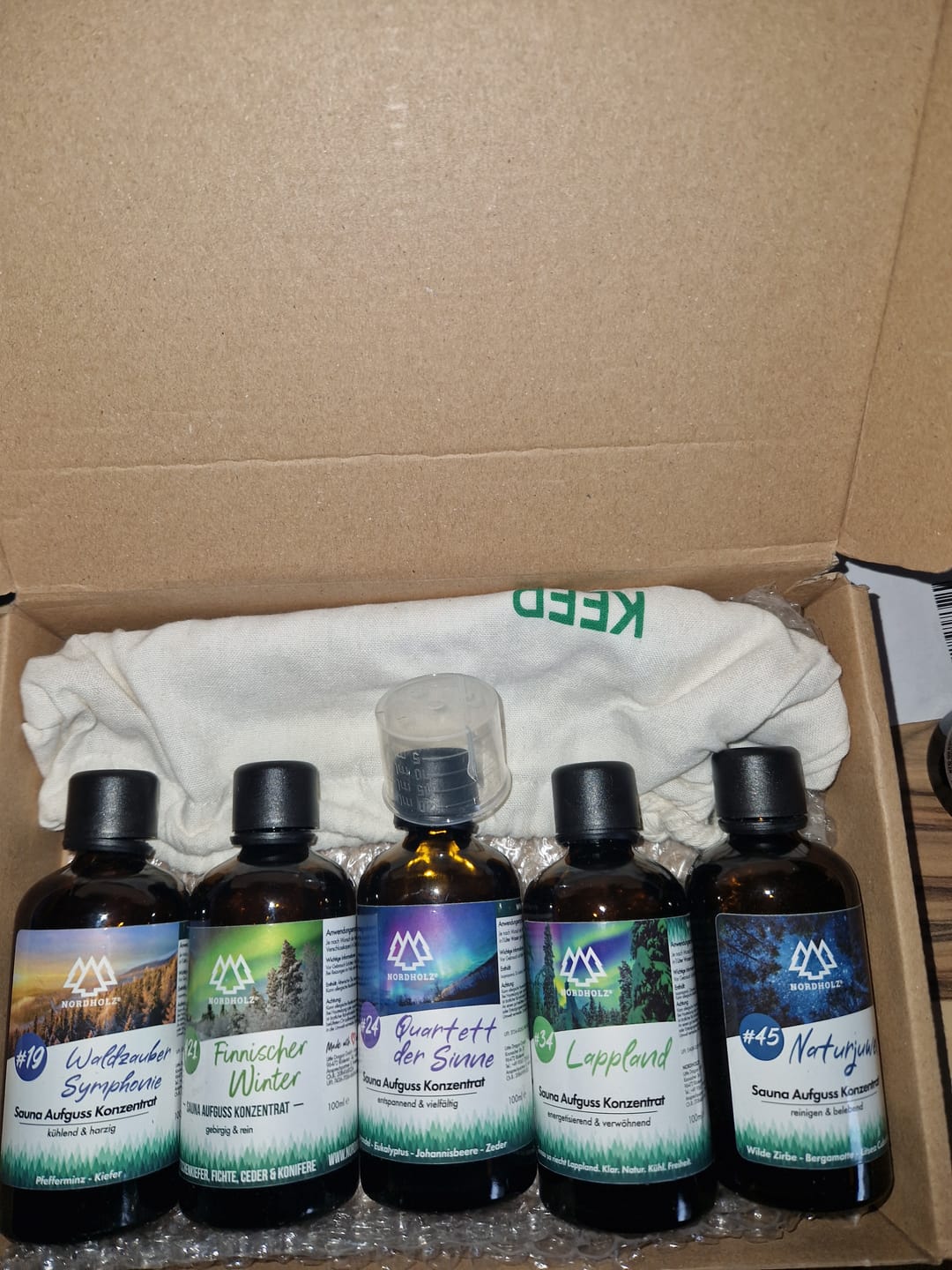 Customer photo review of Saunaaufguss Konzentrat 4+1 Gratis