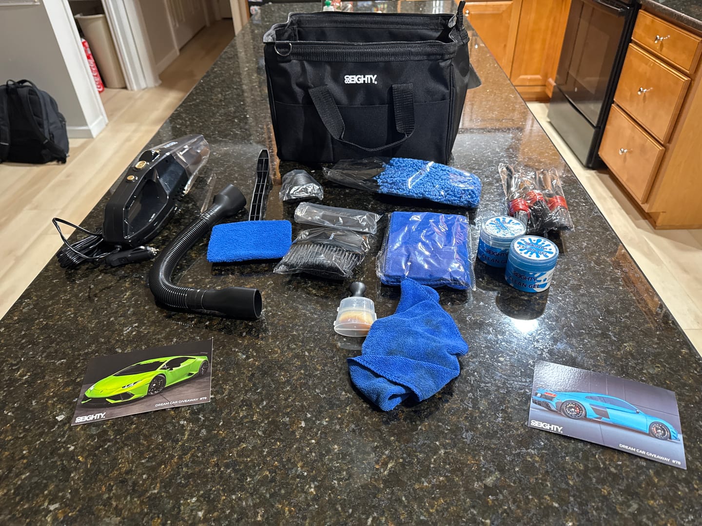 Customer photo review of 80Eighty® Car Detail Set