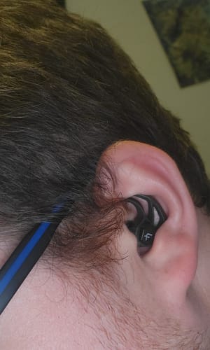 Customer photo review of X30i Earplugs