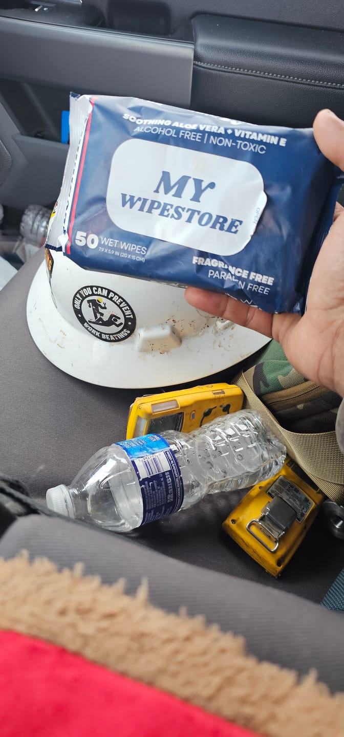 Customer photo review of My Wipes Premium Flushable Wipes