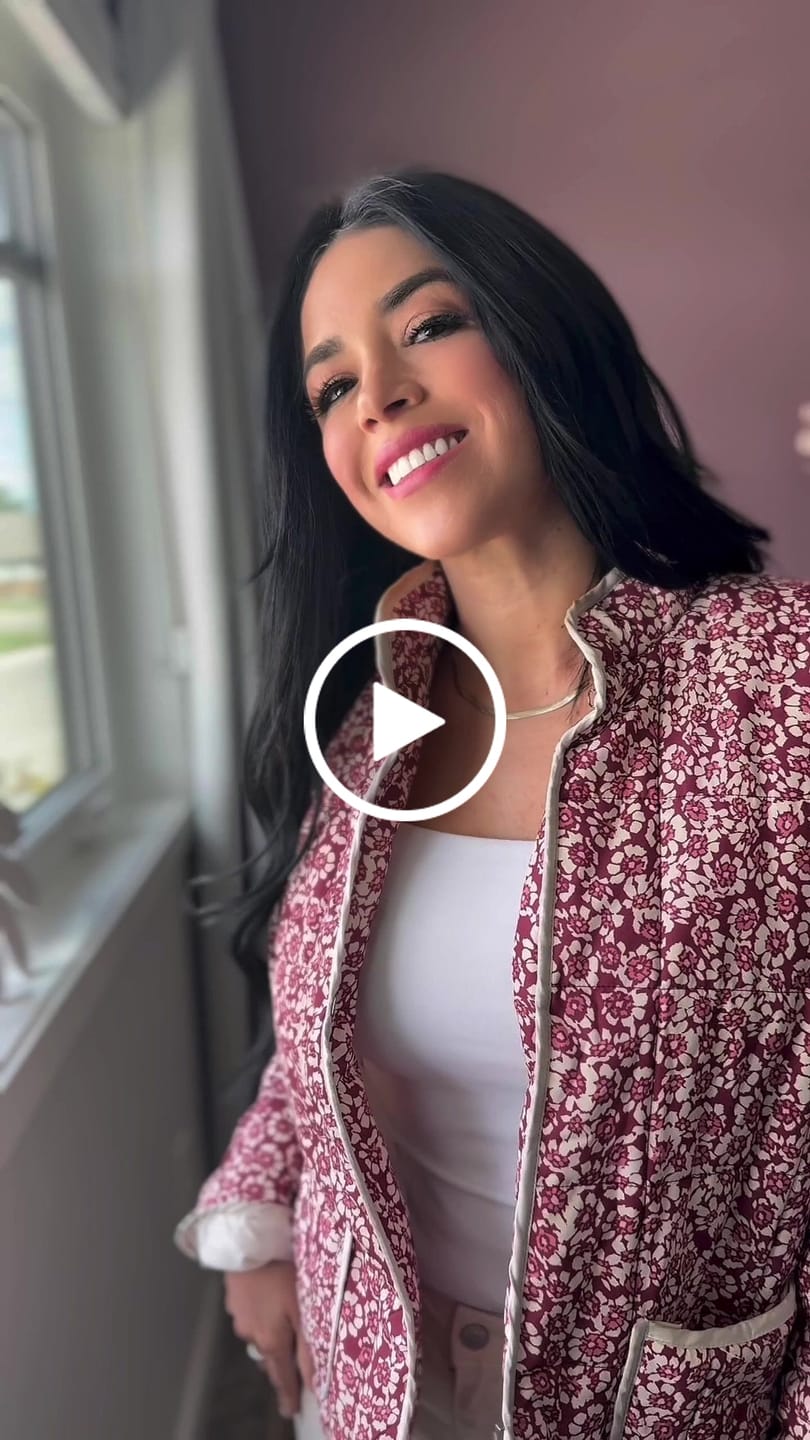 Customer video review of Lily Flower Coat
