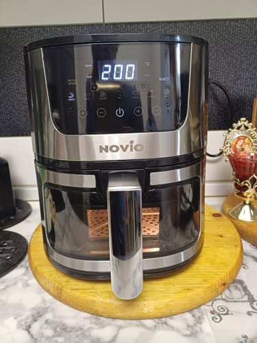 Customer photo review of Air Fryer Novio Grill & Fry