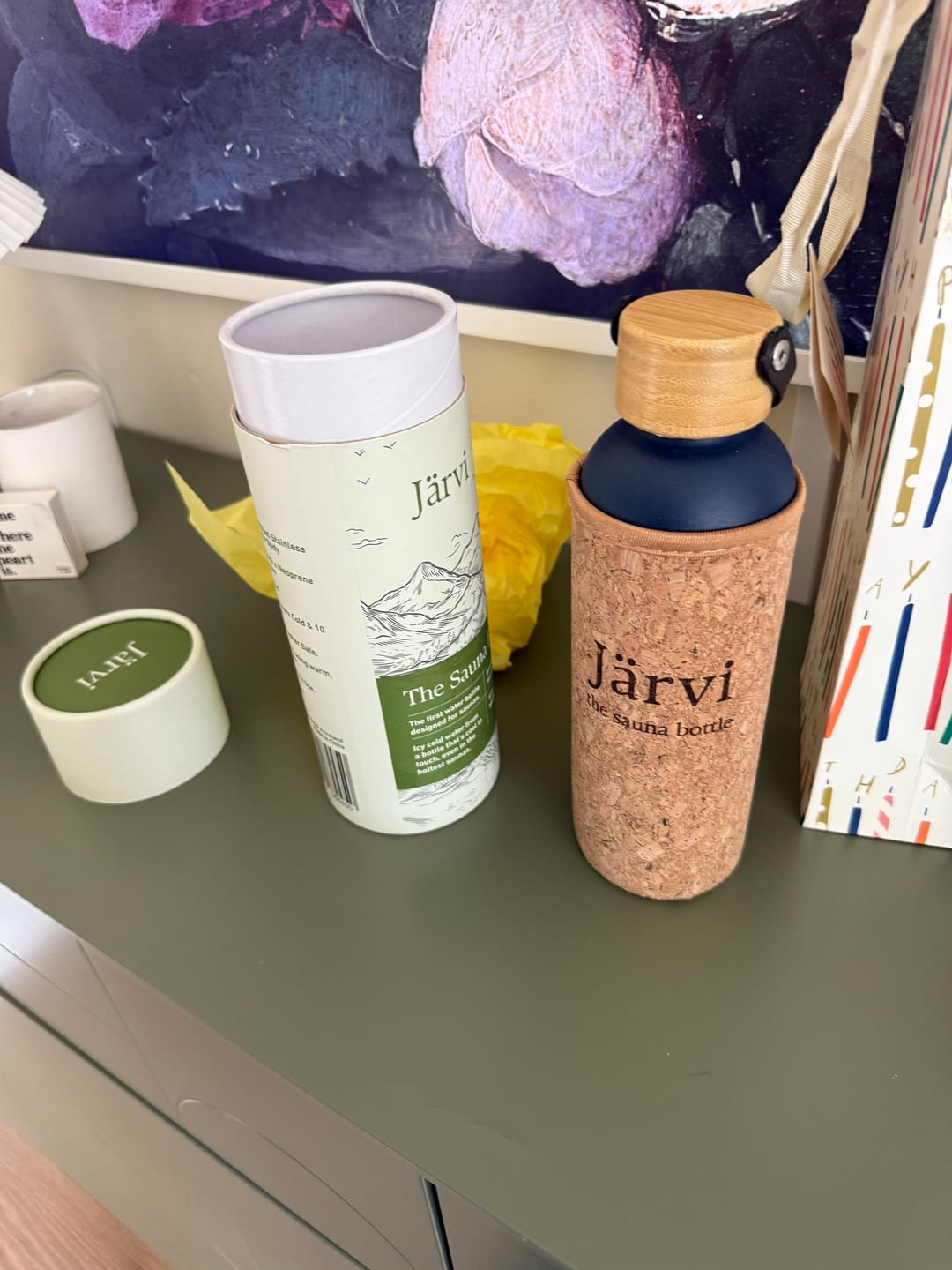 Customer photo review of The Sauna Bottle by Jarvi