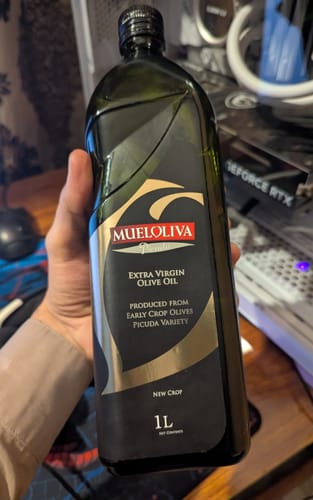 Customer photo review of Picuda Extra Virgin Olive Oil