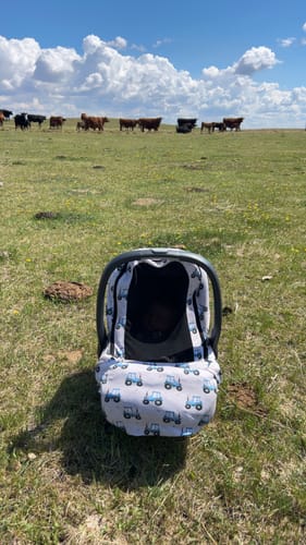 Customer photo review of Summer Weave Cover - Tractors