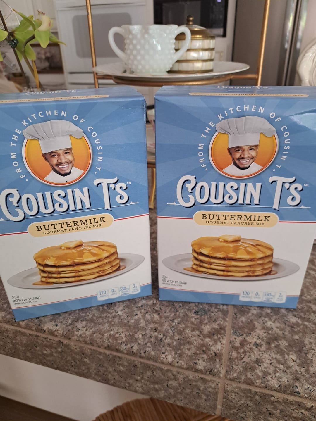 Customer photo review of Cousin T's Buttermilk Gourmet Pancake Mix