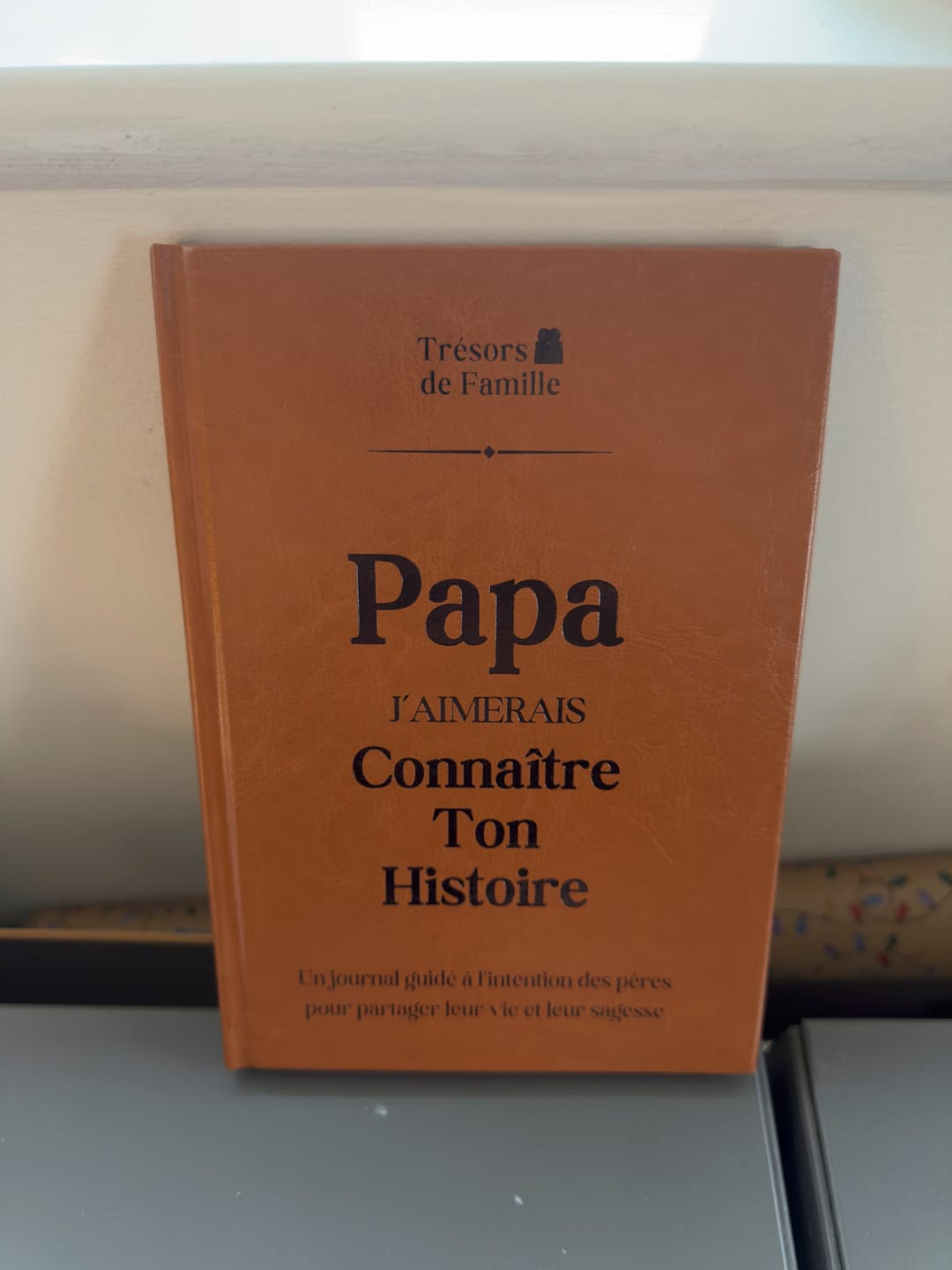 Customer photo review of Journal Guidé – Les Souvenirs de Papa