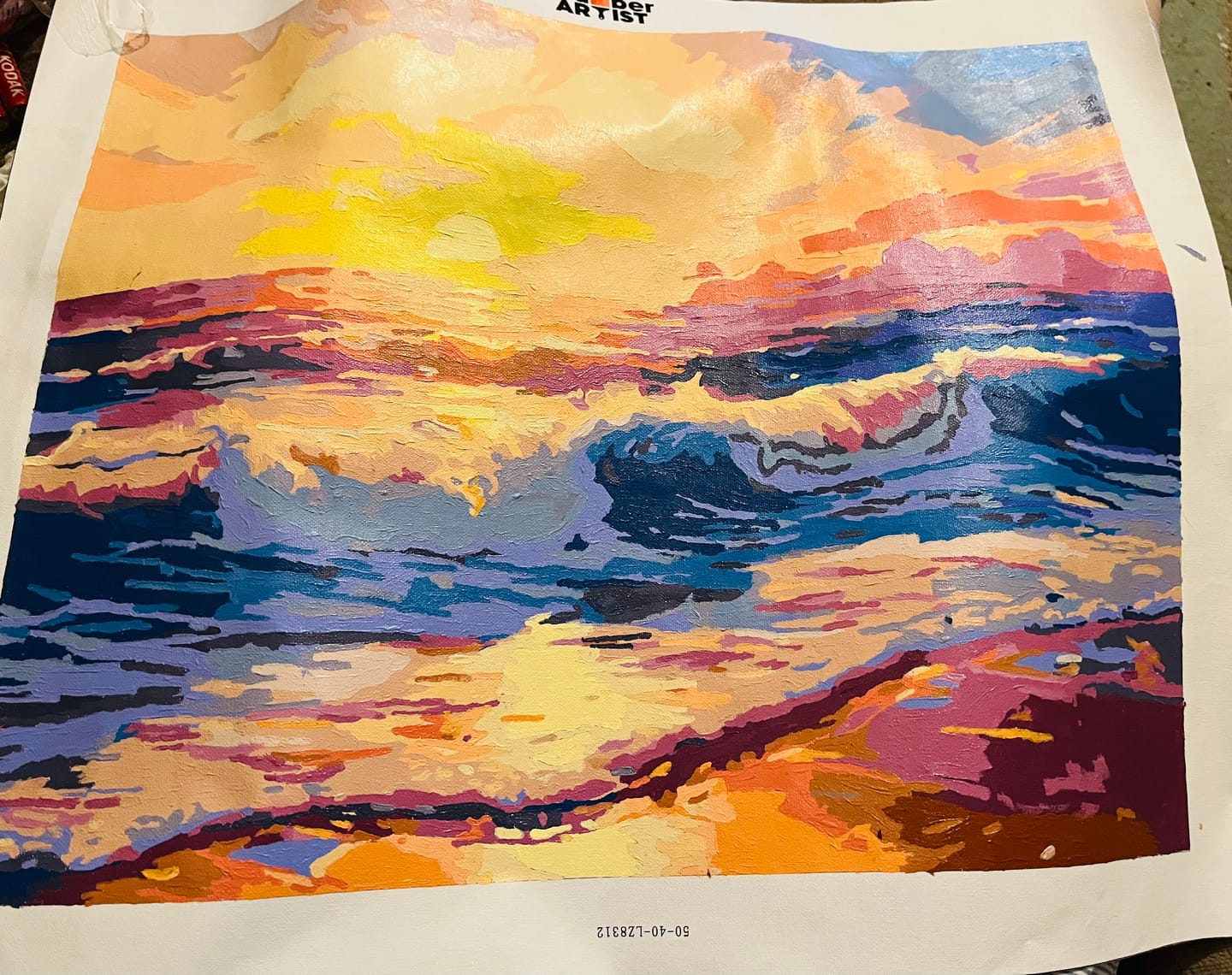 Customer photo review of Sunset Surf