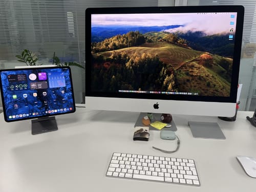 Customer photo review of KUXIU X33 Pro MAX(2025) iPad Magnetic Charging Stand