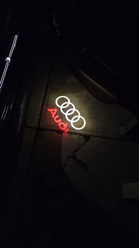 Customer photo review of AUDI DOOR LIGHTS