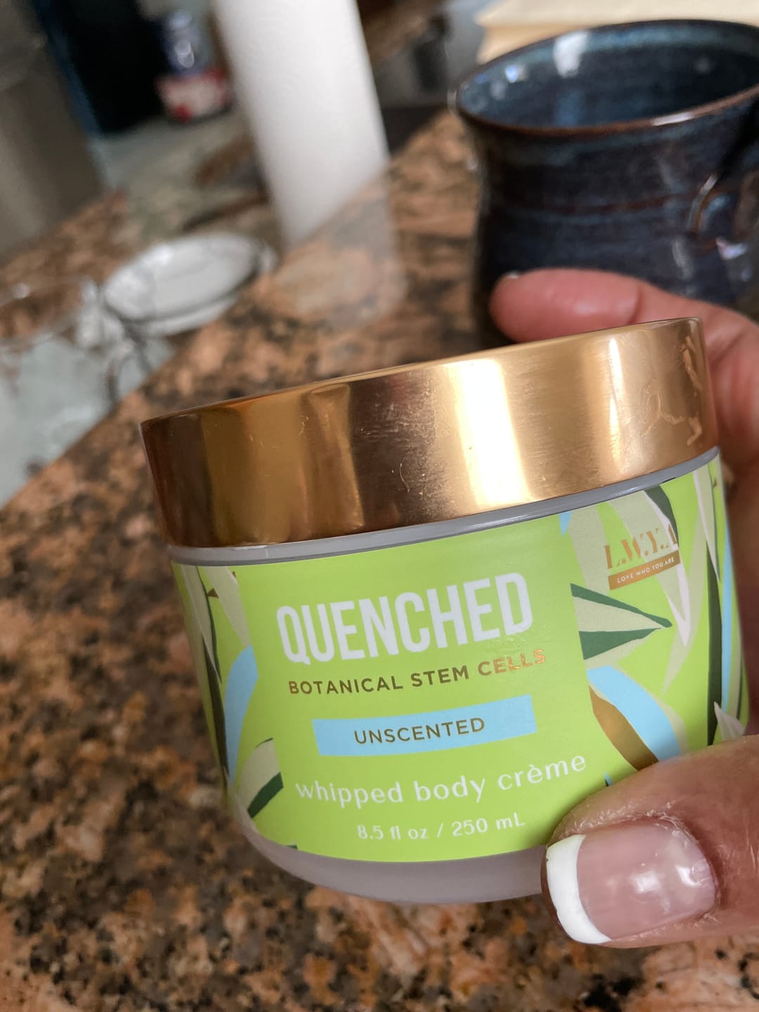 Customer photo review of QUENCHED Whipped Body Crème