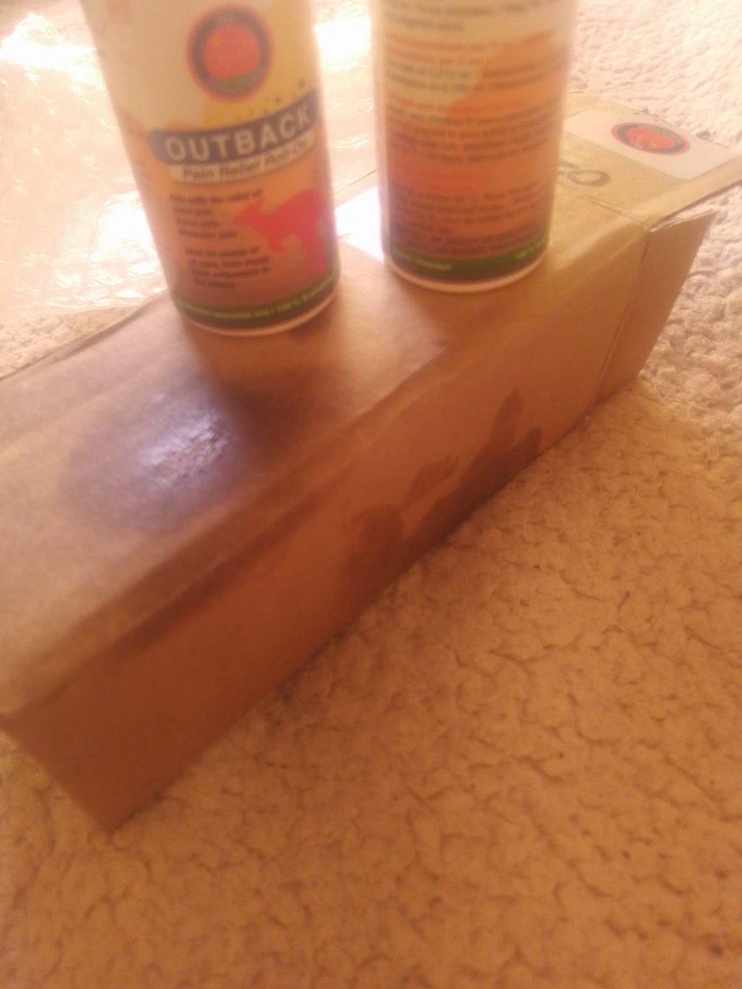 Customer photo review of Outback Pain Relief™ Oil 50ML Roll-On