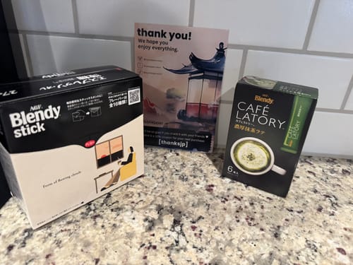 Customer photo review of AGF Blendy Espresso Au Lait (Pack of 8/27)