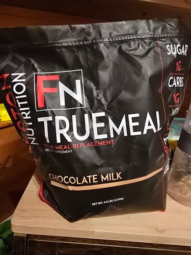 Customer photo review of True Meal Low Carb Meal Replacement
