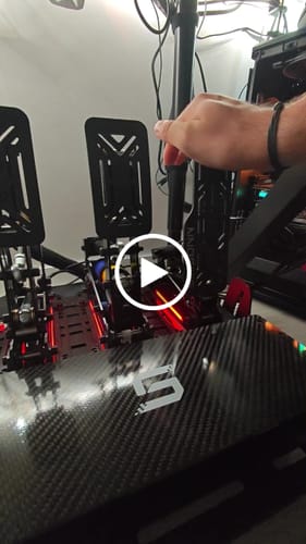 Customer video review of Pro X Pedal Upgrade New Simsonn Pedals for Racing Simulator