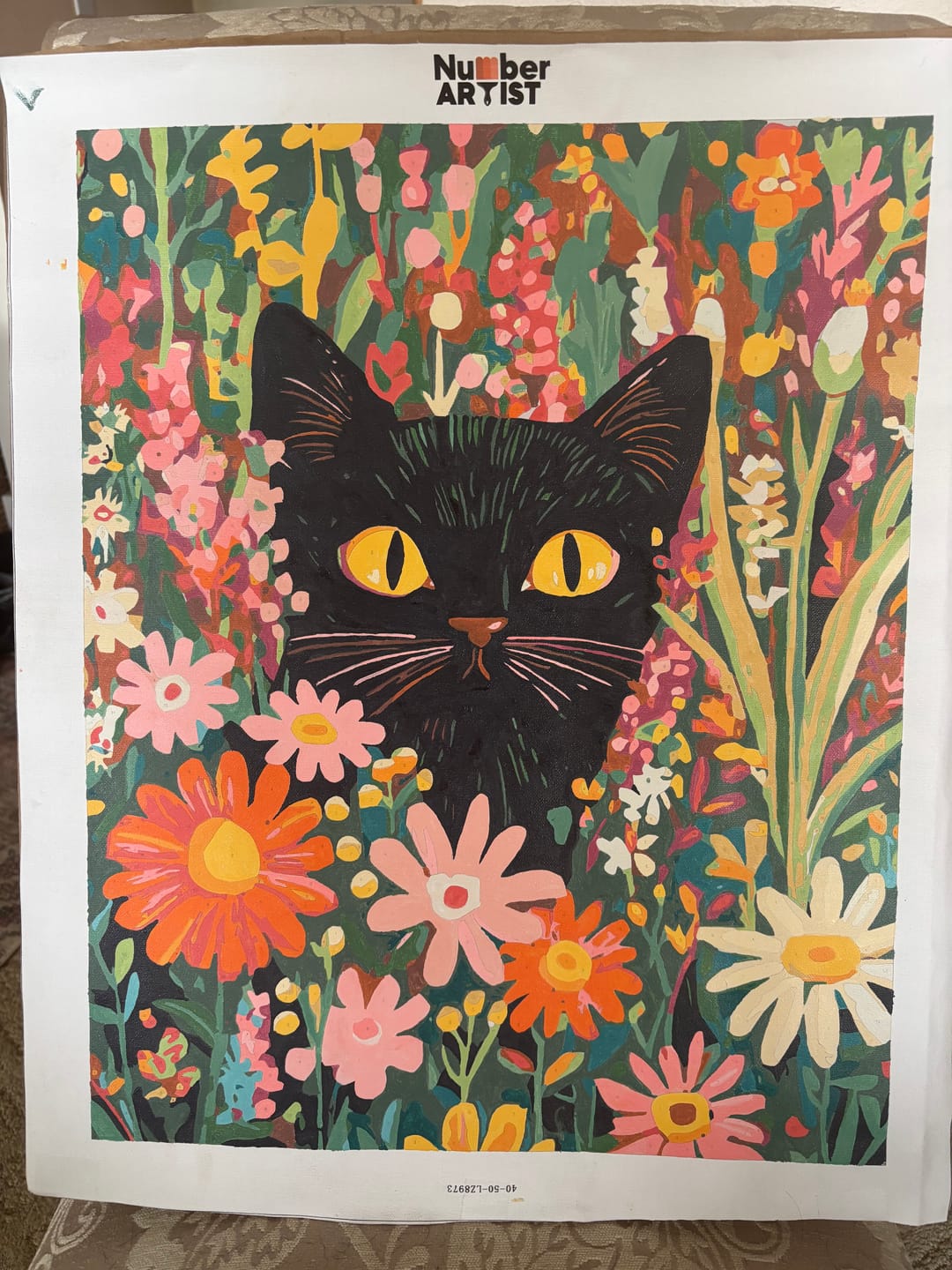 Customer photo review of Peeking Cat