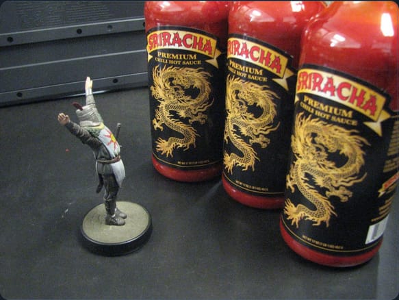 Customer photo review of Underwood Ranches Dragon Premium Sriracha Hot Sauce