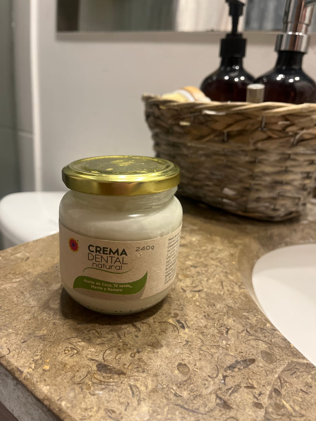 Customer photo review of Crema dental sin flúor Gaia