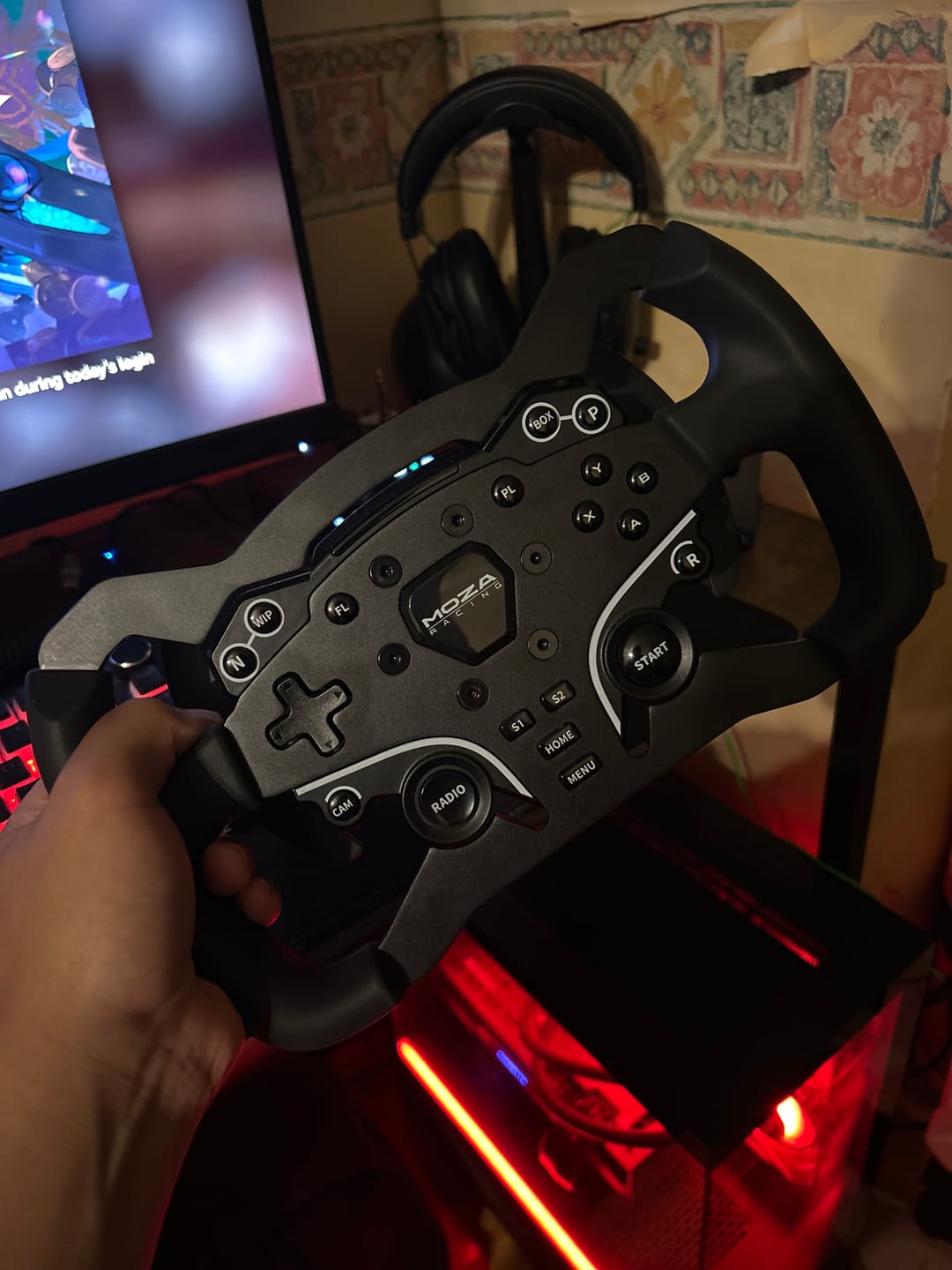 Customer photo review of MOZA RACING ES Formula Rim