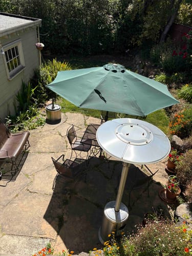 Customer photo review of Patio Umbrella Replacement Canopy for 8 Ribs