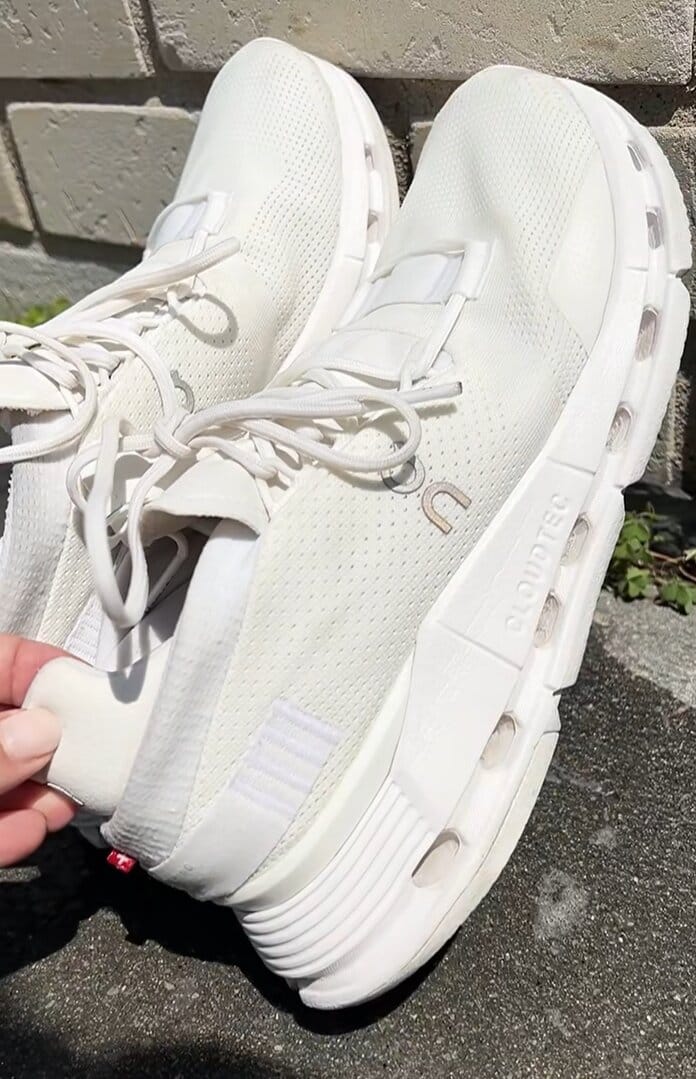 Customer photo review of Sac de Lavage Chaussures – Nettoyez sans effort