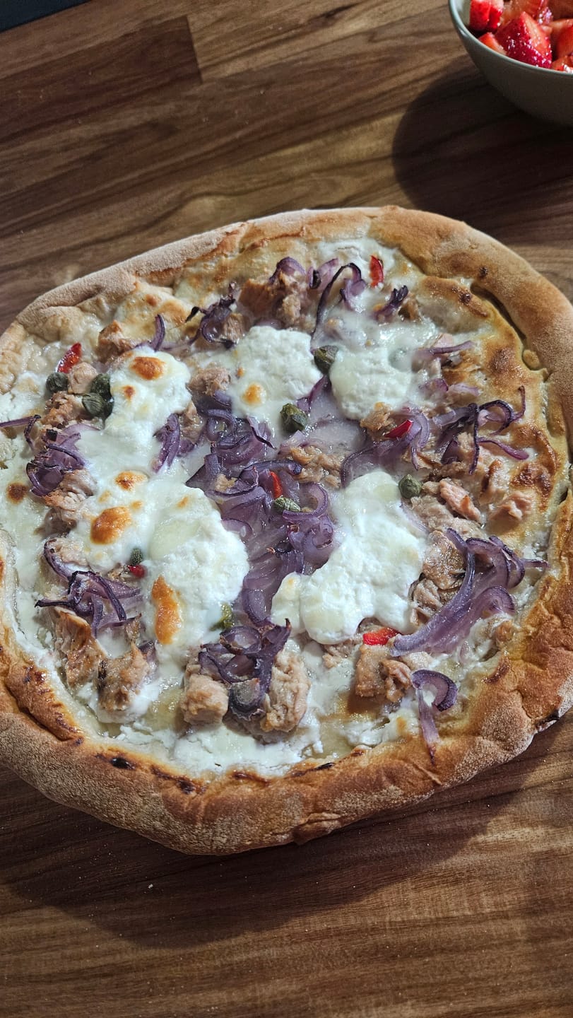 Customer photo review of Pizza sorriso "Low Carb Extreme"