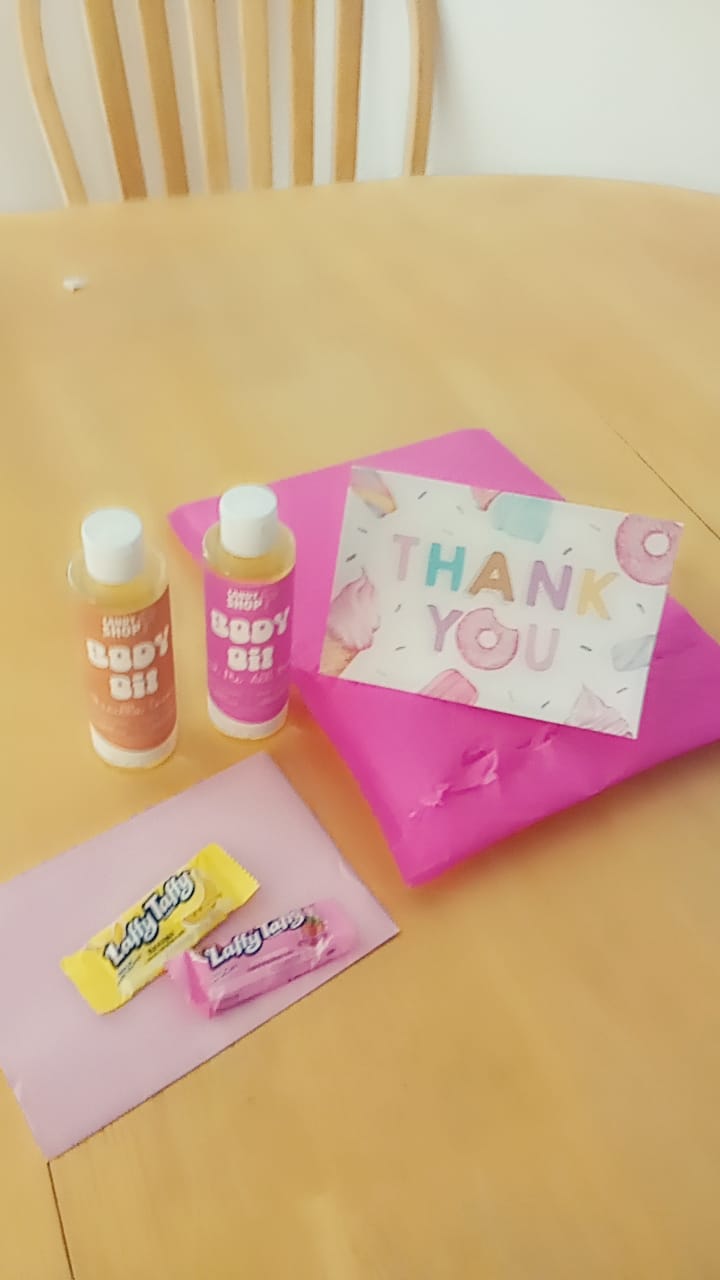 Customer photo review of Lick Me All Over - Body Oil
