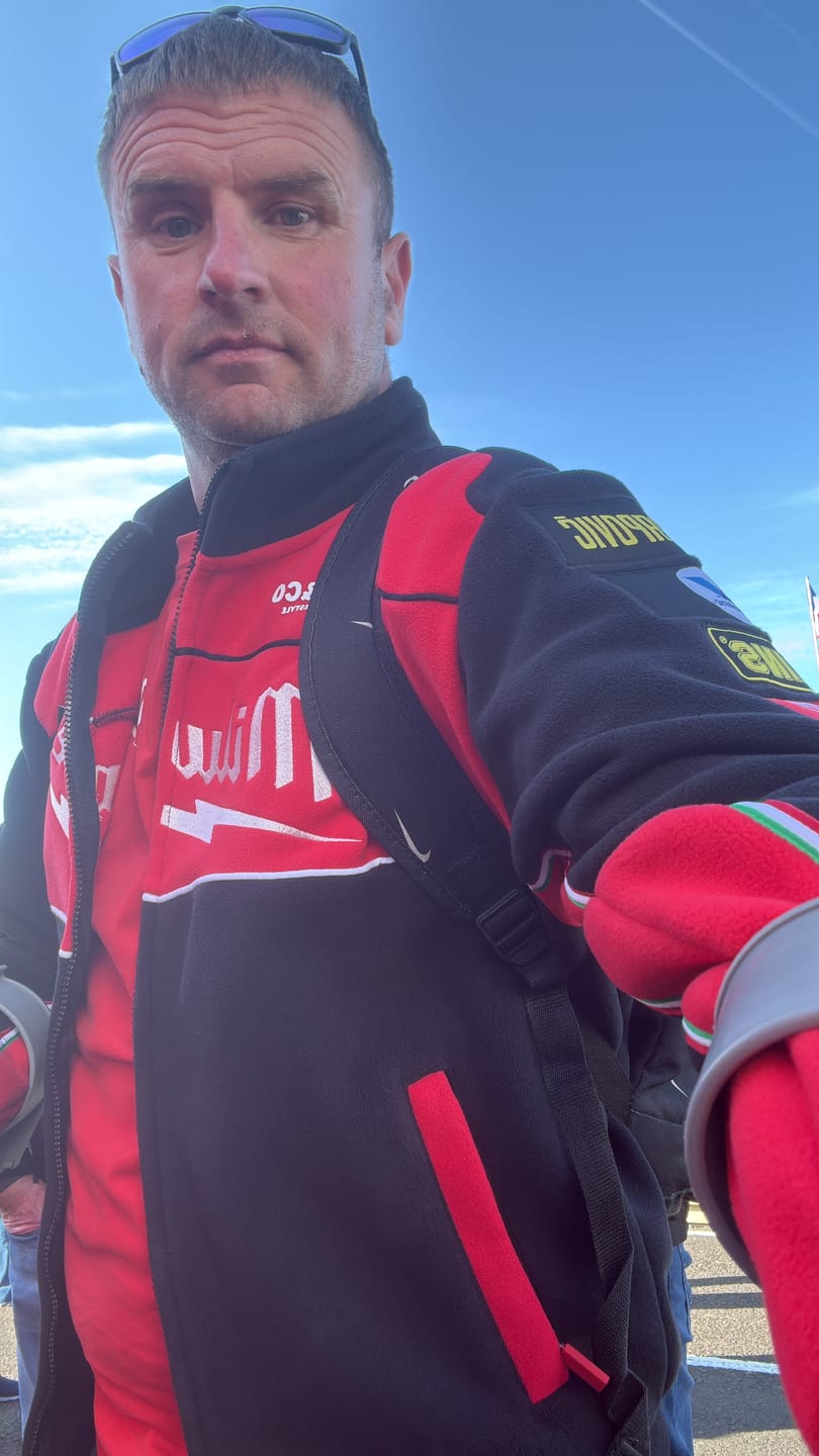 Customer photo review of Milwaukee Tools® x DUCATI® Teamwear Track Jacket