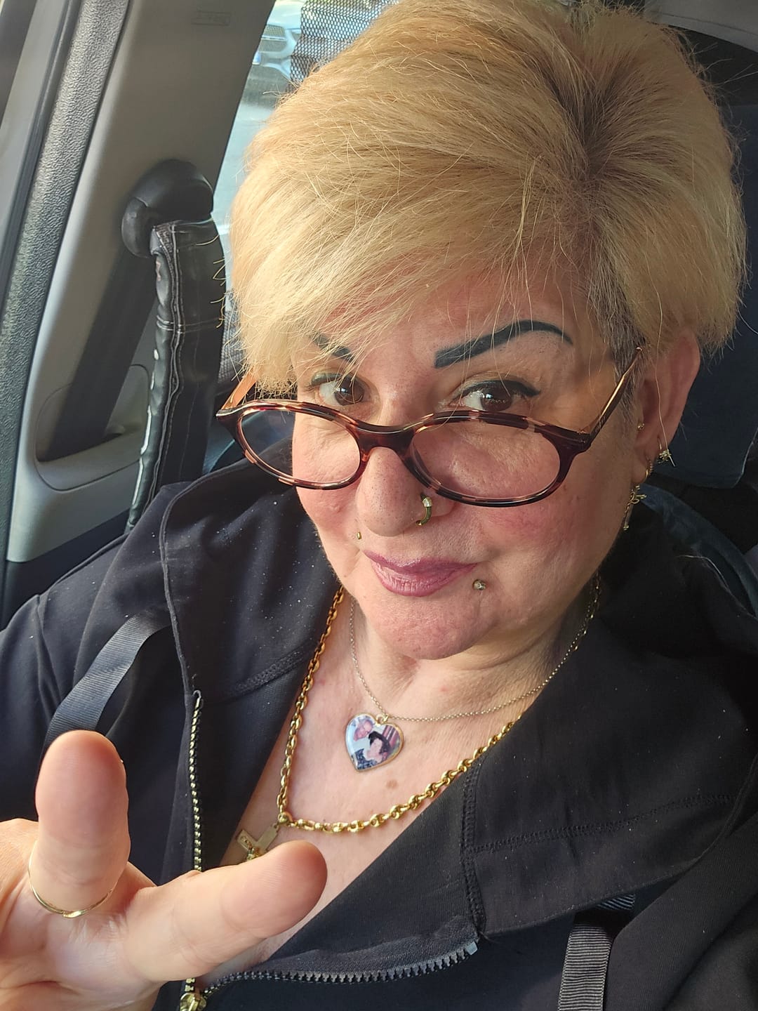 Customer photo review of Collana mamma e figlio