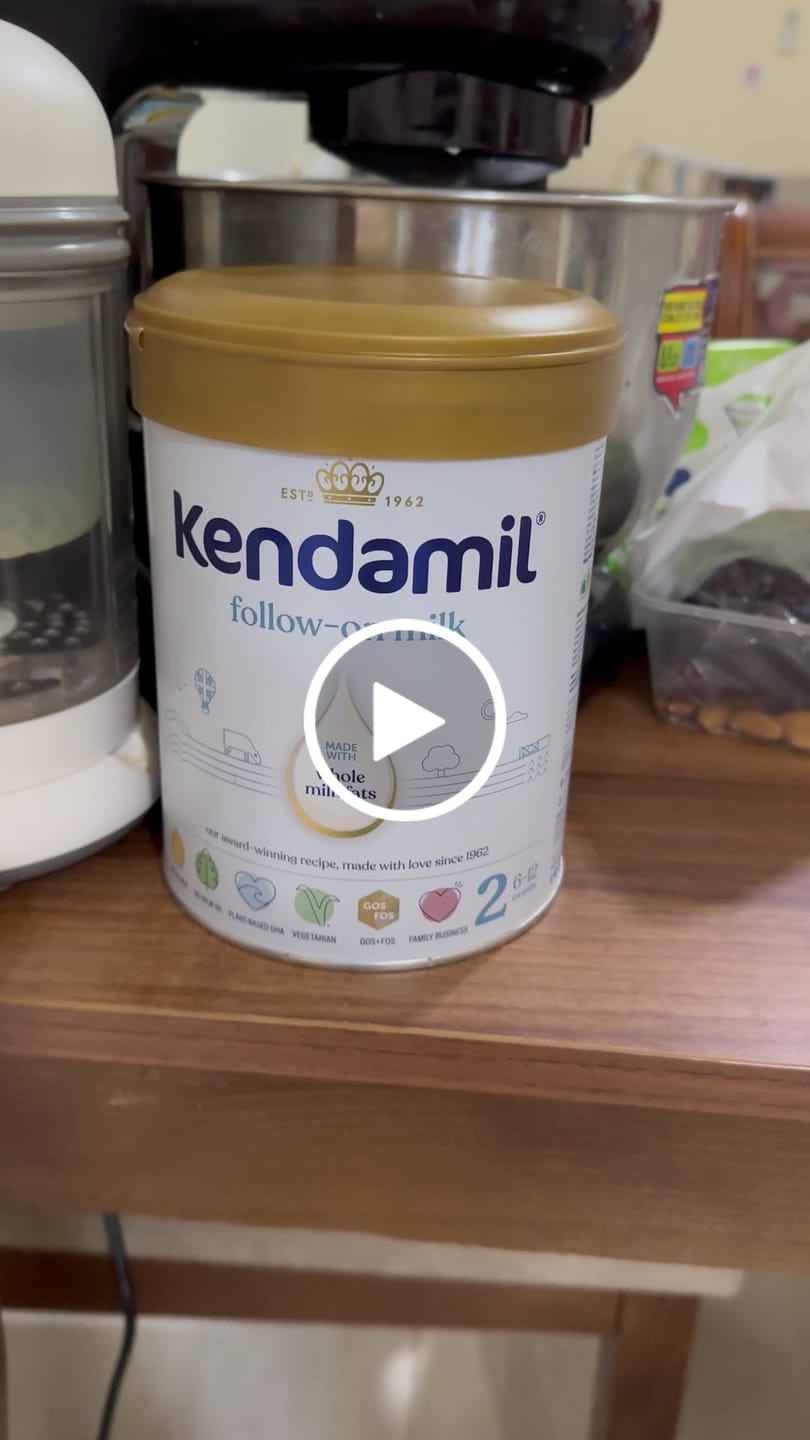 Customer video review of Kendamil Classic Stage 2 Follow-on Milk Formula From 6-12 Months (800g)