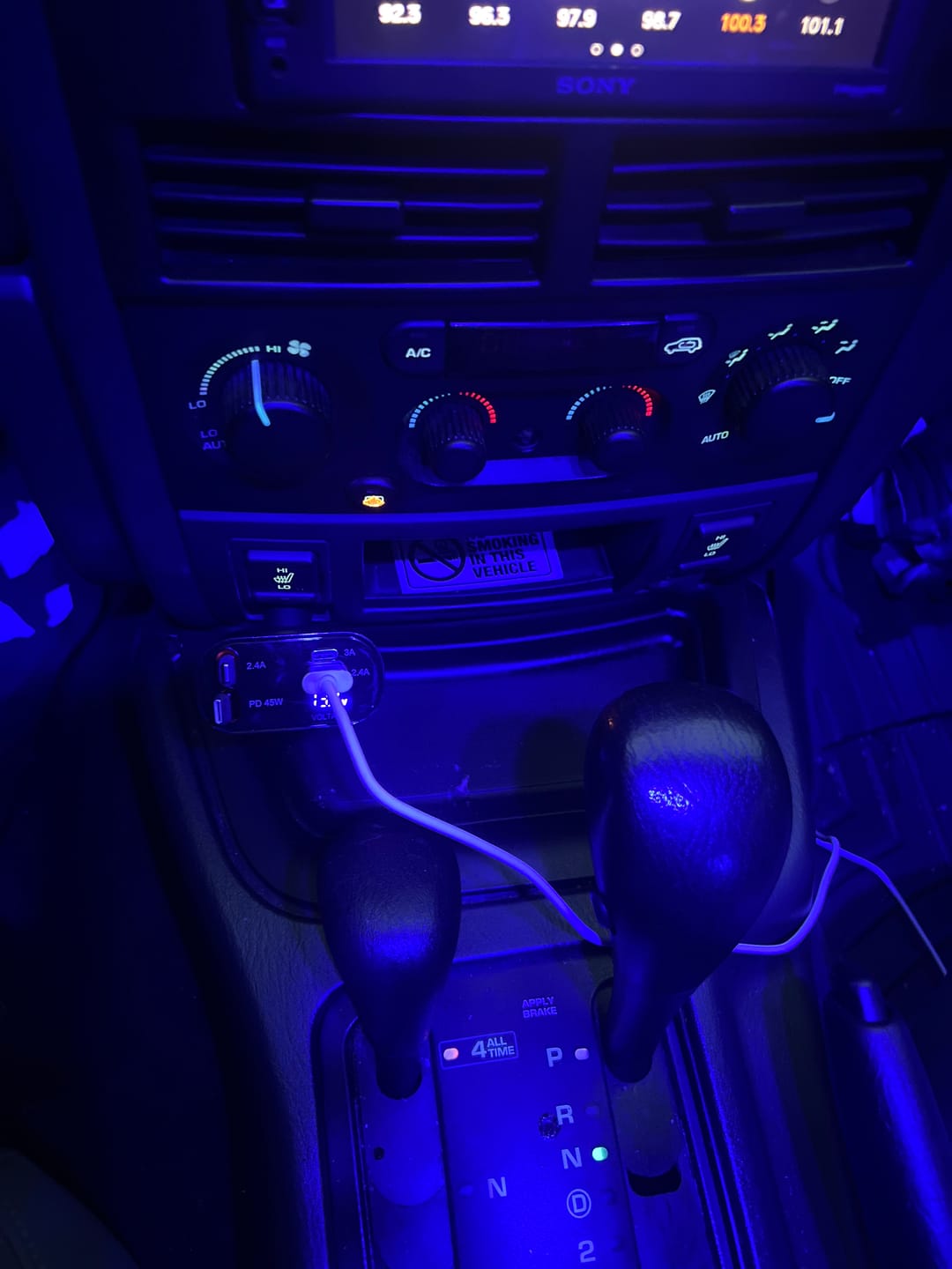 Customer photo review of 4 in 1 Car Charging Port