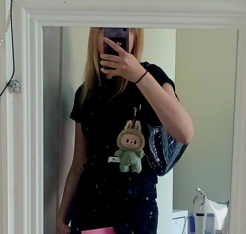 Customer photo review of Pop Mart Labubu The Monsters Tasty Macarons Vinyl Plush Pendant Single Blind Box