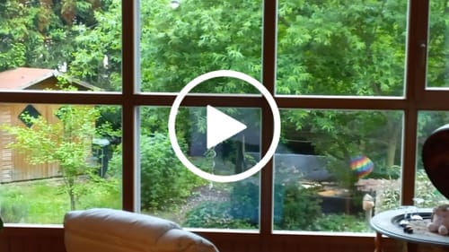 Customer video review of Wechselmotiv | Bootshütte | Querformat