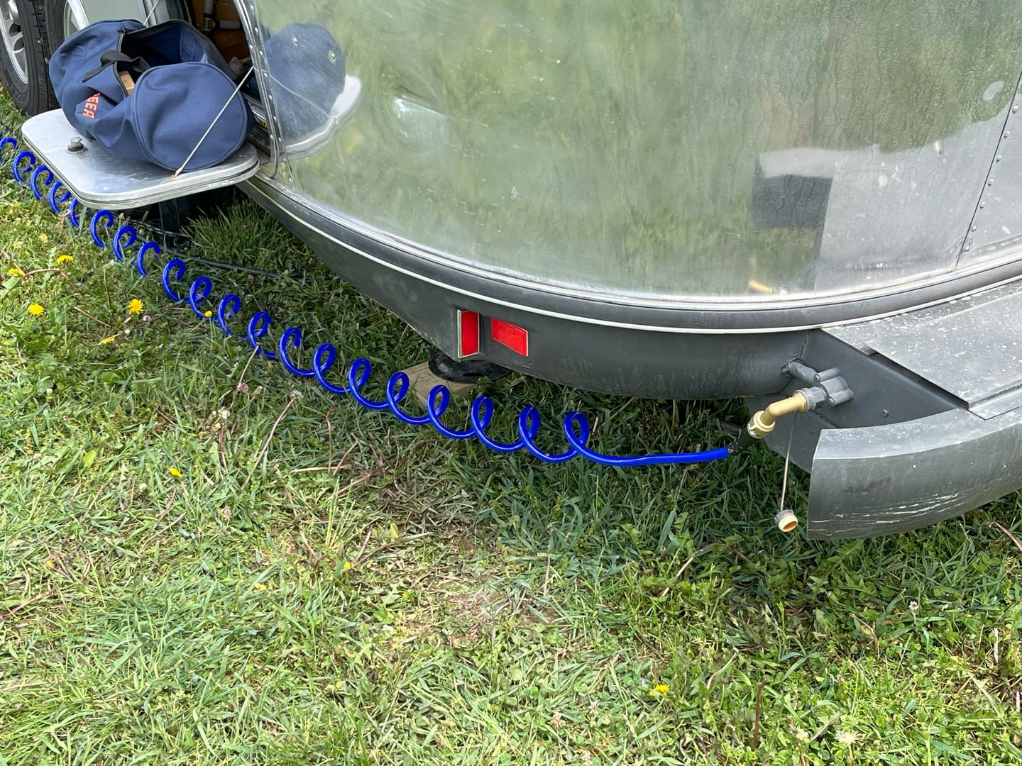 Customer photo review of RV Water Hose with AIR GEAR Storage Bag