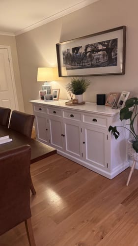 Customer photo review of Halifax Buffet with 4 Drawers and 4 Doors