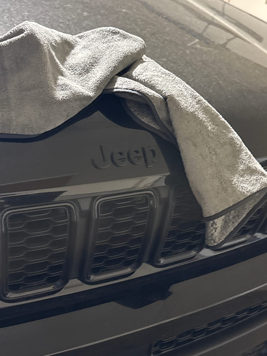 Customer photo review of Premium MicroFiber Towels (2Pack)