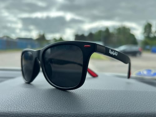 Customer photo review of U&C Wayfarer Sunglasses