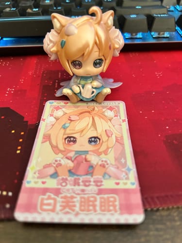 Customer photo review of Moni Cat Kitten Office Series Blind Box