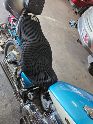 Customer photo review of Wind Rider Seat Cover