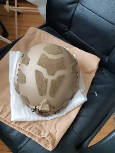 Customer photo review of Casque tactique pare-balles FAST SF certifié 3A