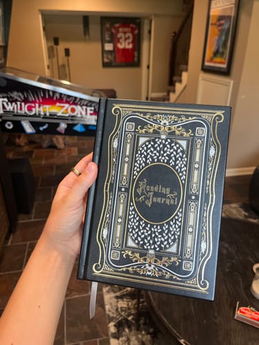 Customer photo review of Reading Journal - Black