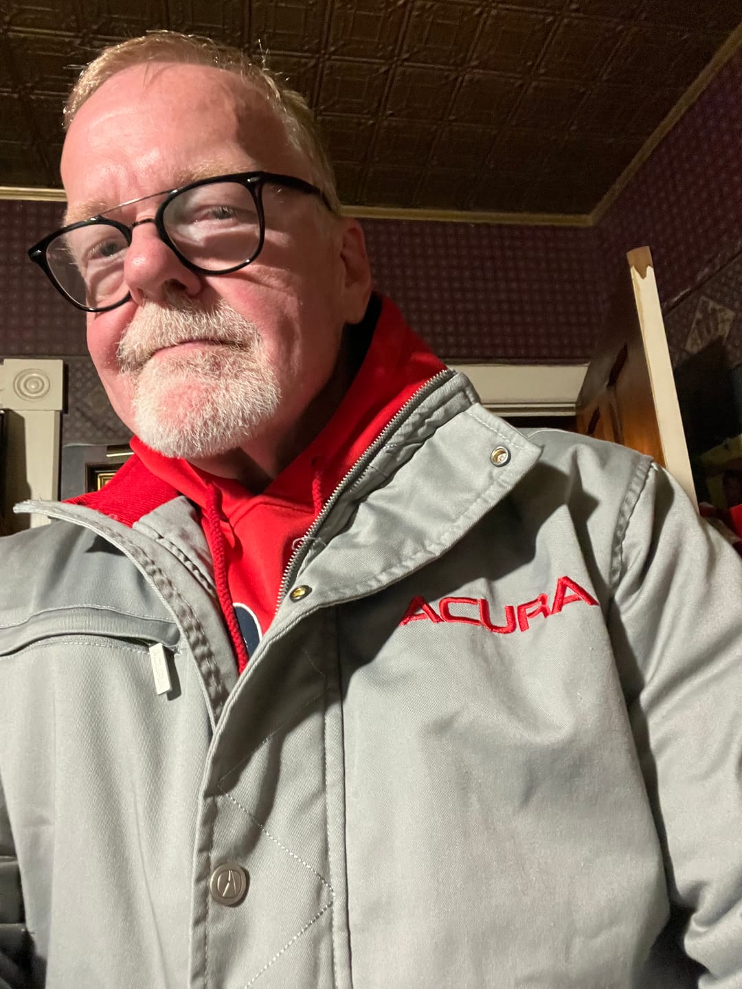 Customer photo review of 1986 Vintage Acura Twill Jacket