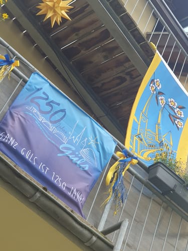 Customer photo review of Fahne inkl. Druck