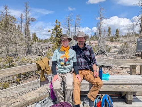 Customer photo review of Otter Backpacker On The River T-Shirt