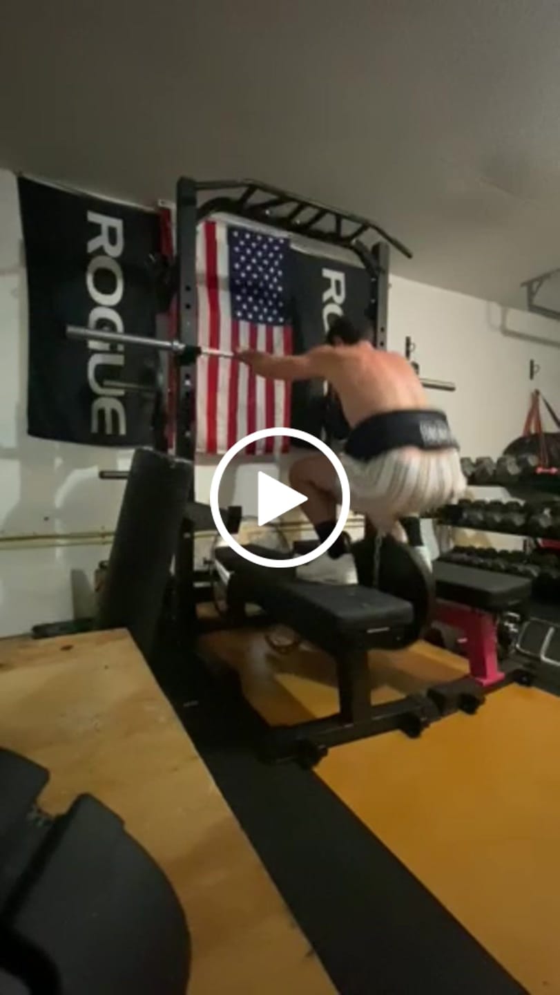 Customer video review of Belt Squat Cover