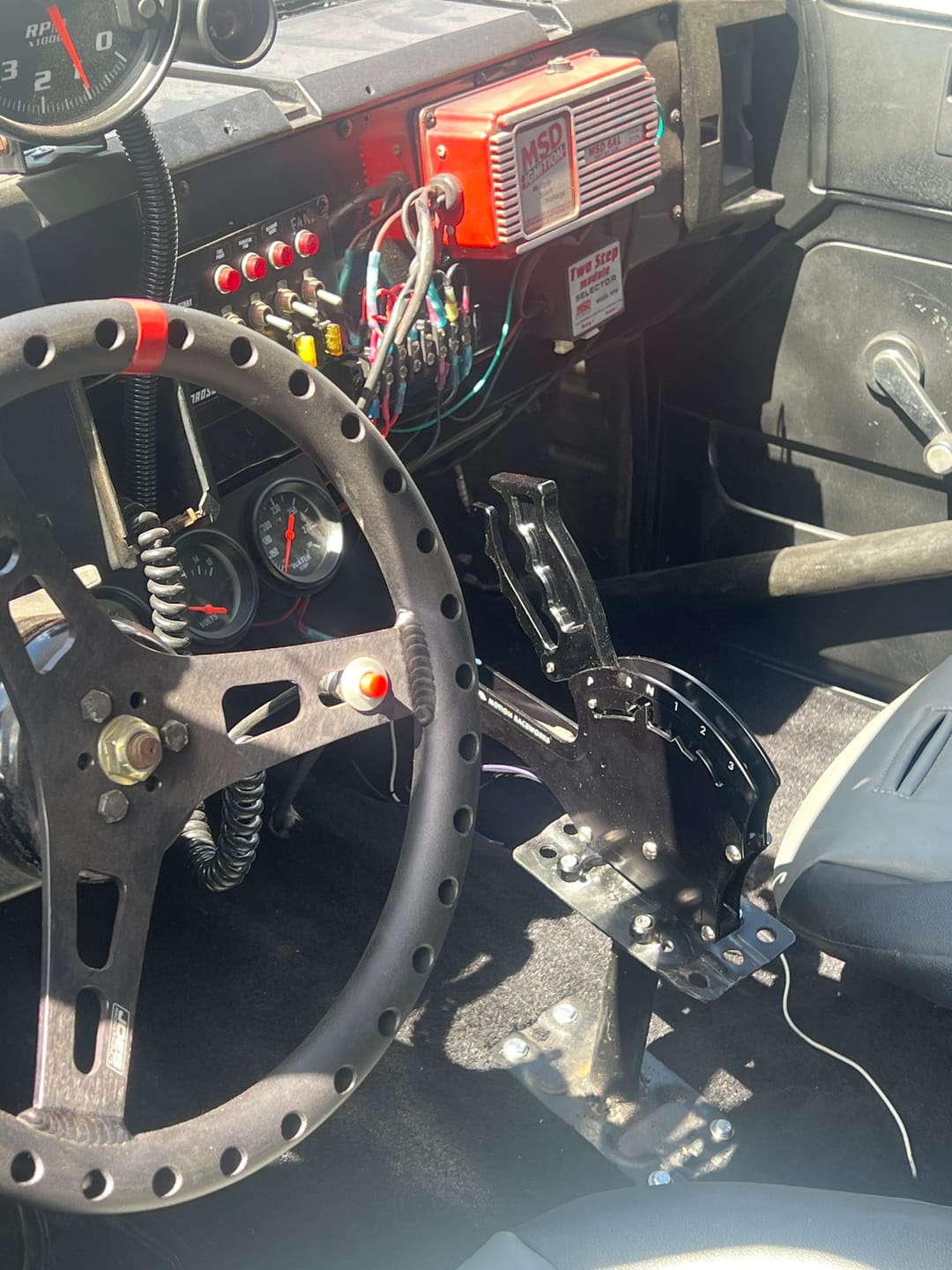 Customer photo review of TH350 3 Speed Reverse Pattern Operator Series Billet Shifter Front Exit