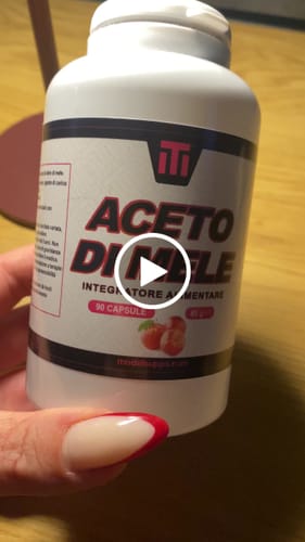Customer video review of Aceto di Sidro di Mele Puro al 100% - 90 capsule