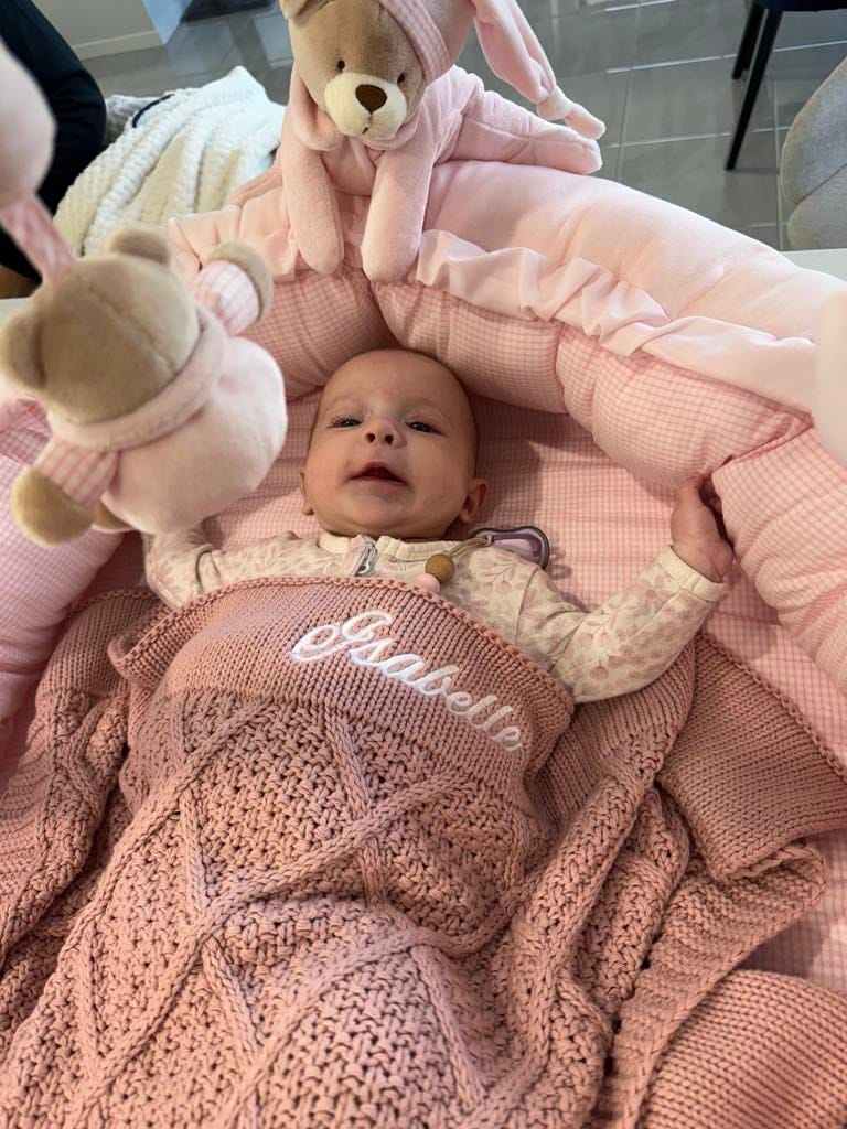 Customer photo review of Multifunction Baby Nest | Pink