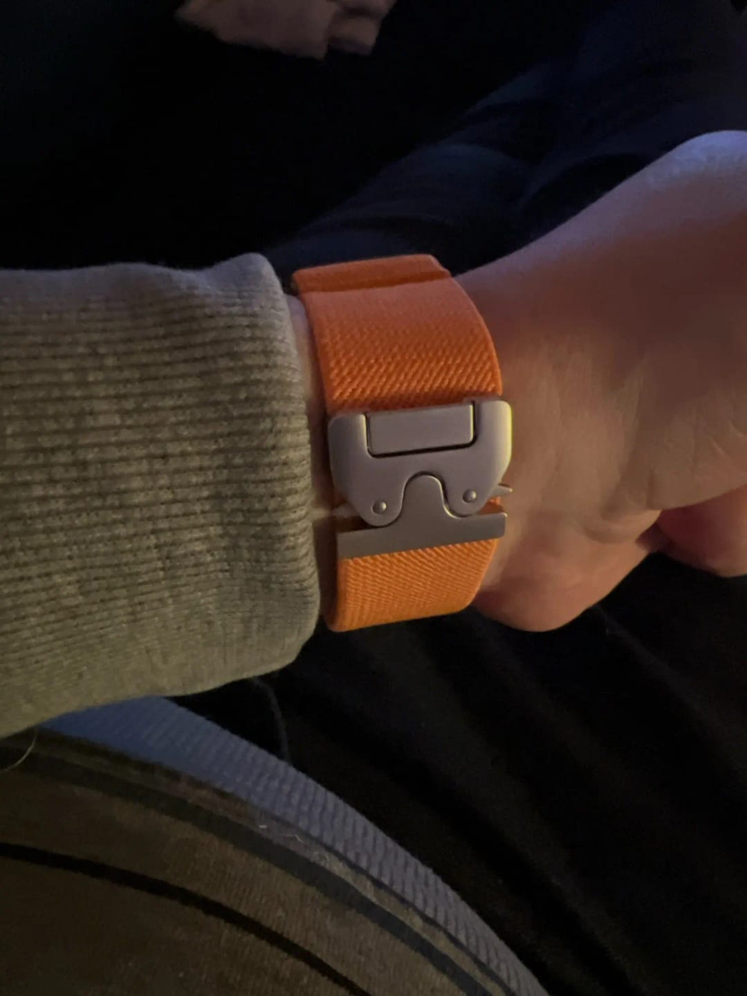 Customer photo review of bandkult Apple Watch Armband "Skydive"